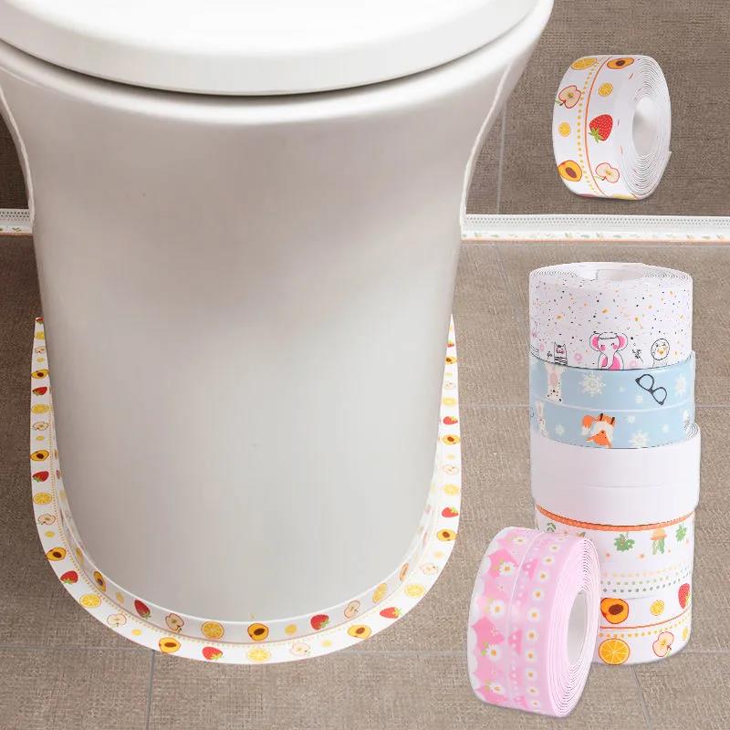 Kitchen Waterproof and Mildew-proof Seam Stickers Kitchen Countertops Oil-proof Stovetops Sinks Windows and Cabinets Corner Toilet Stickers