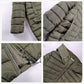 Winter Mid-length Thickened Windproof Cold-proof Warmth Loose Standing Tie Hood Down Cotton Ladies Jacket Padded Coat
