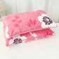 Coral Velvet Pillowcase Flannel Pillow Cover Winter Thicken A Pair of Pure Color Zipper Pillowcases 48*74cm