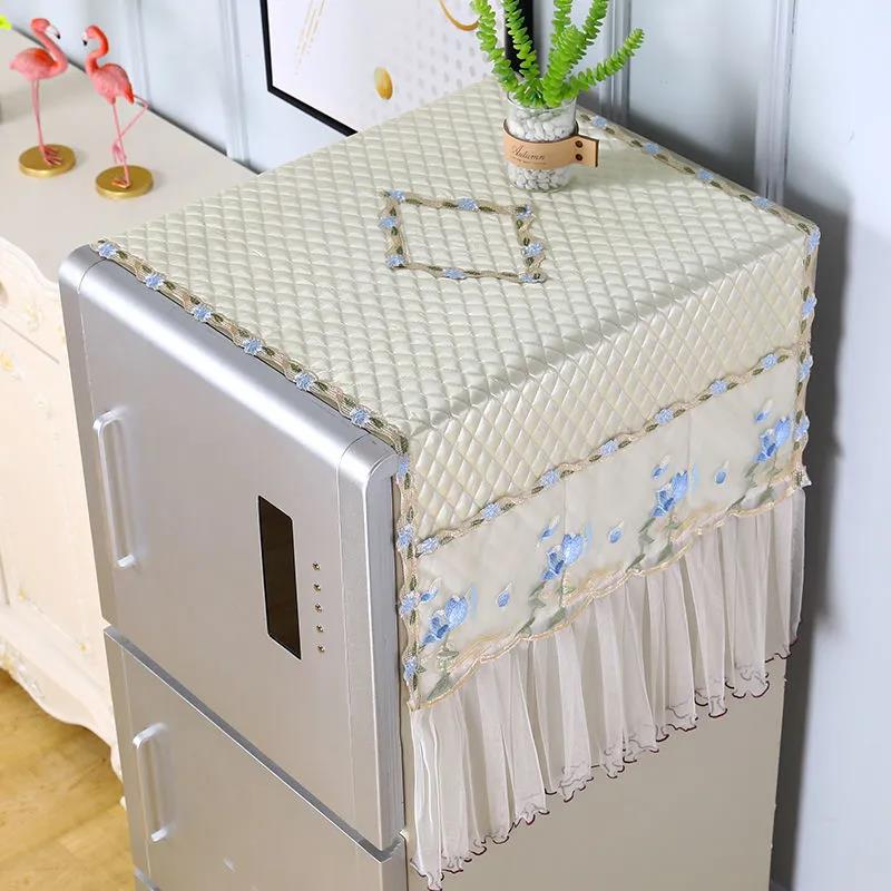 Refrigerator Dust-proof Cloth Cover Cloth Refrigerator Cover Household Storage Bag Waterproof and Oil-proof