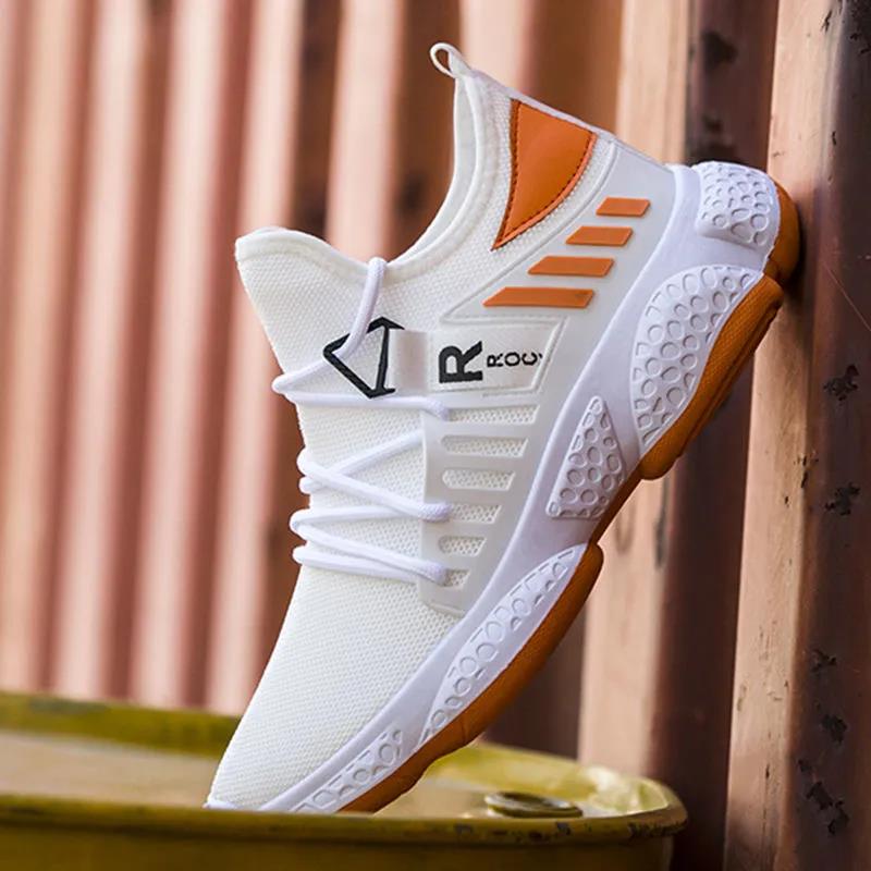Men's Spring Large Size Soft Sole Running Walking Sports Shoes Autumn and Summer Lightweight Casual Soft Sneakers