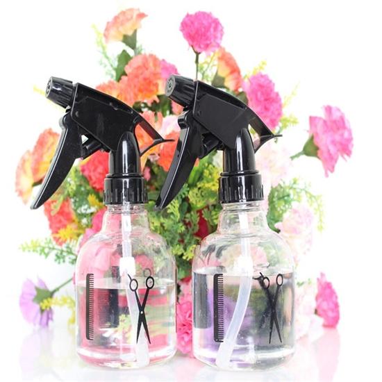 3pcs 250ml Transparent Spray Bottle Water Mist Sprayer Haircut Tool Hairdresser Hair Spray Bottle