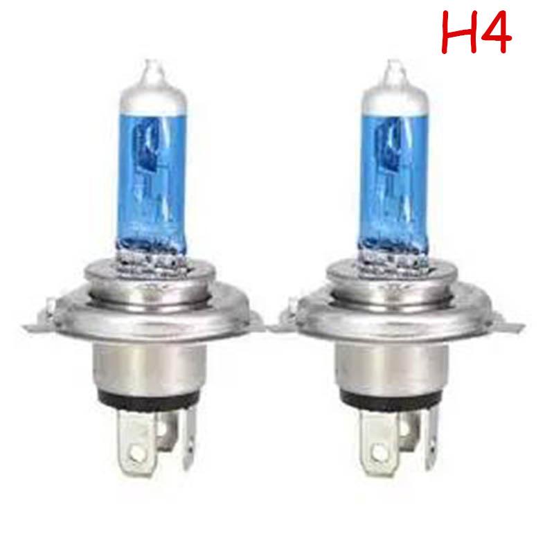 2pcs Super White 5500K White Light 12V100W Car Headlight Far and Near Bulb Super Bright H1 H3 H4 H7 9005 9006 Golden Light Fog Lamp