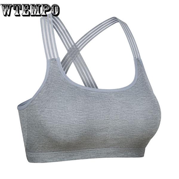 Sexy Bralette Sport Bra Women Fitness Cross Backless Yoga Bra Patchwork Gym Running Tank Crop Tops