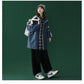 Autumn and Winter Lazy Retro Loose All-match Baseball Uniform Jacket Women