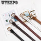Women Belt Thin PU leather Belt Woman brown Black white Belts For Women Belt