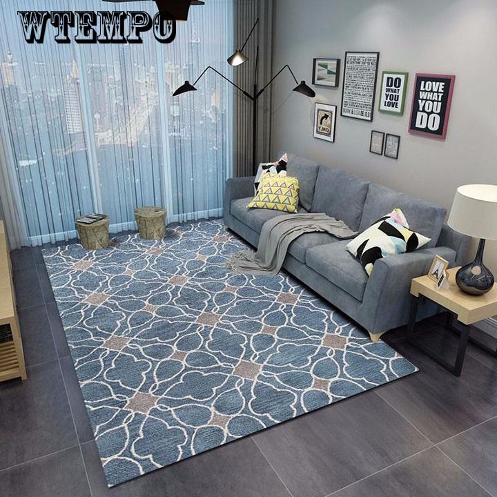 Nordic style Geometric Carpets For Living Room Home Bedroom Delicate Carpet Coffee Table