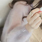 Pofulove long loose knitted base shirt autumn and winter new women's v-neck imitation mink sweater