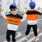 Children's Clothing Spring and Autumn Clothing Suits 2021 Boys Sports Handsome Middle-aged Children's Autumn Two-piece Suit