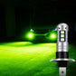 H1 LED Car Front Fog Light Super Bright Headlight Seven Color Natural / Strobe Light 220W Car Light Bulb