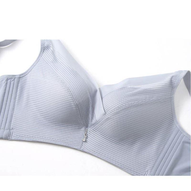 Ice Silk No Steel Ring Sexy Underwear Small Breasts Gather The Auxiliary Breasts To Prevent Sagging and Adjust The Bra