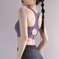 Yoga Vest Ladies Sports Bra Running Fitness Bra Elastic Shockproof Breathable Sweat-absorbent Underwear