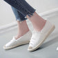 Women Flats Shoes Slip On Ladies Canvas Lazy Loafers Breathable Espadrilles Spring Autumn Footwear