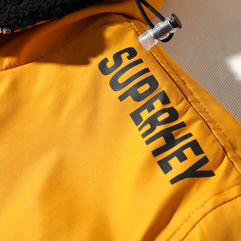 3 Colors Winter Jacket Men Hooded Parka Short Jacket Cashmere Parkas Cotton Youth Sport Clothing