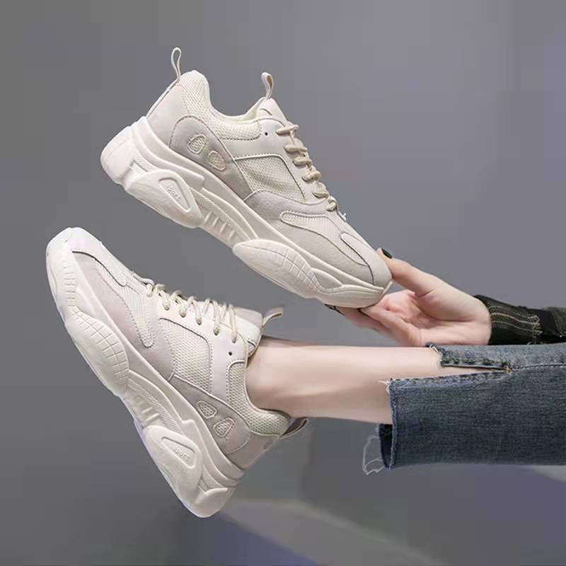 Ladies Sneakers Platform Casual Shoes Fashion Women Flat Shoes Breathable