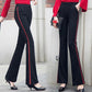 Female Student Sports Flared Trousers Fashion Loose and Versatile High-waist Bottoming Casual Wide-leg Trousers