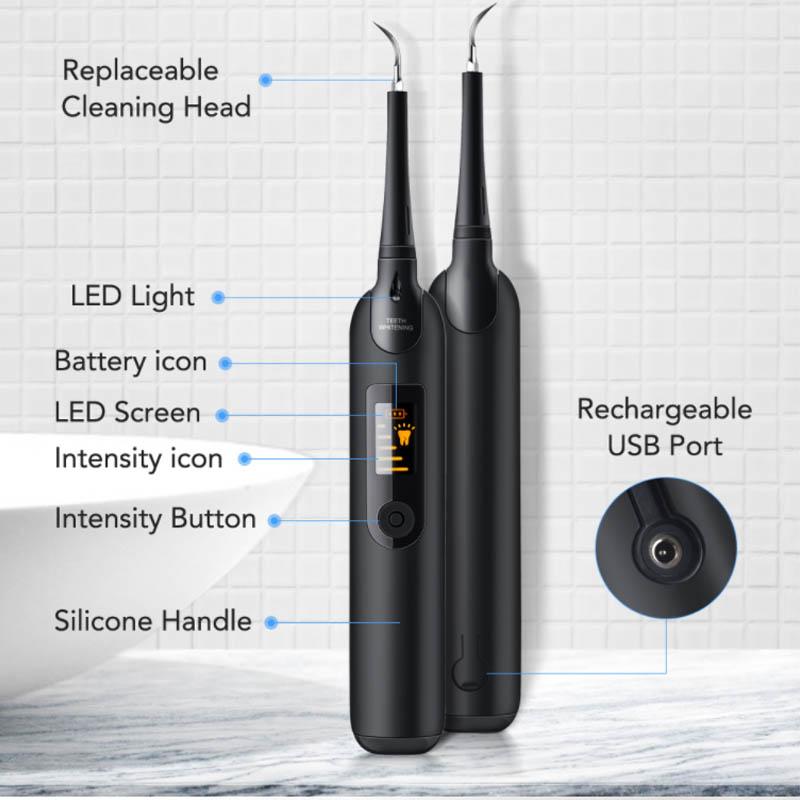 Ultrasonic Scaler Cleaning Tartar Yellow Teeth Red Teeth Electric Toothbrush Whitening Teeth Artifact