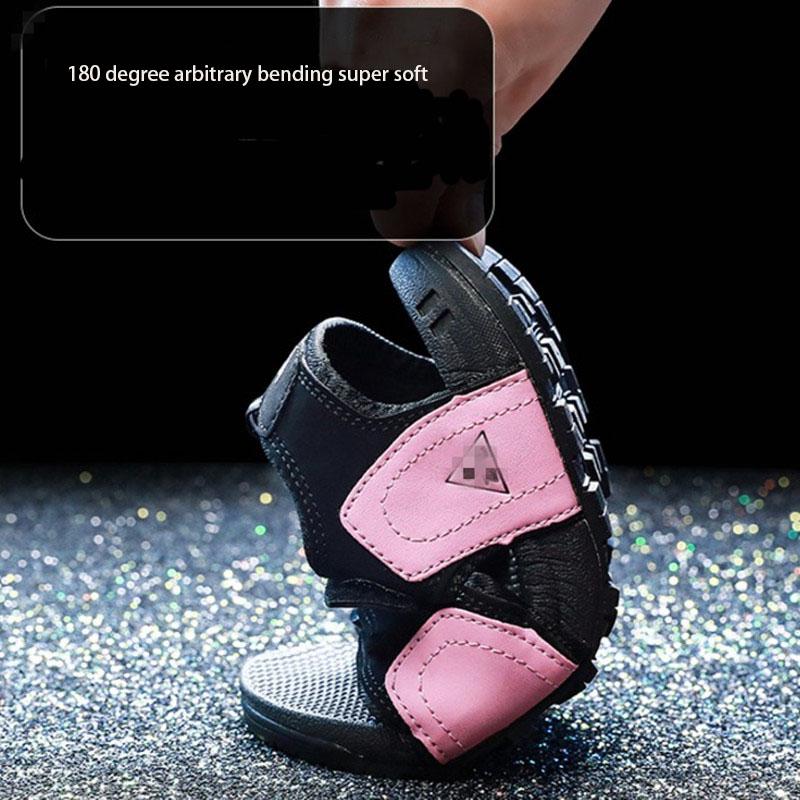 Summer Velcro Women's Sandals Thick-soled Fashion All-match Flat Shoes Mid-heel Sports Casual Sandals