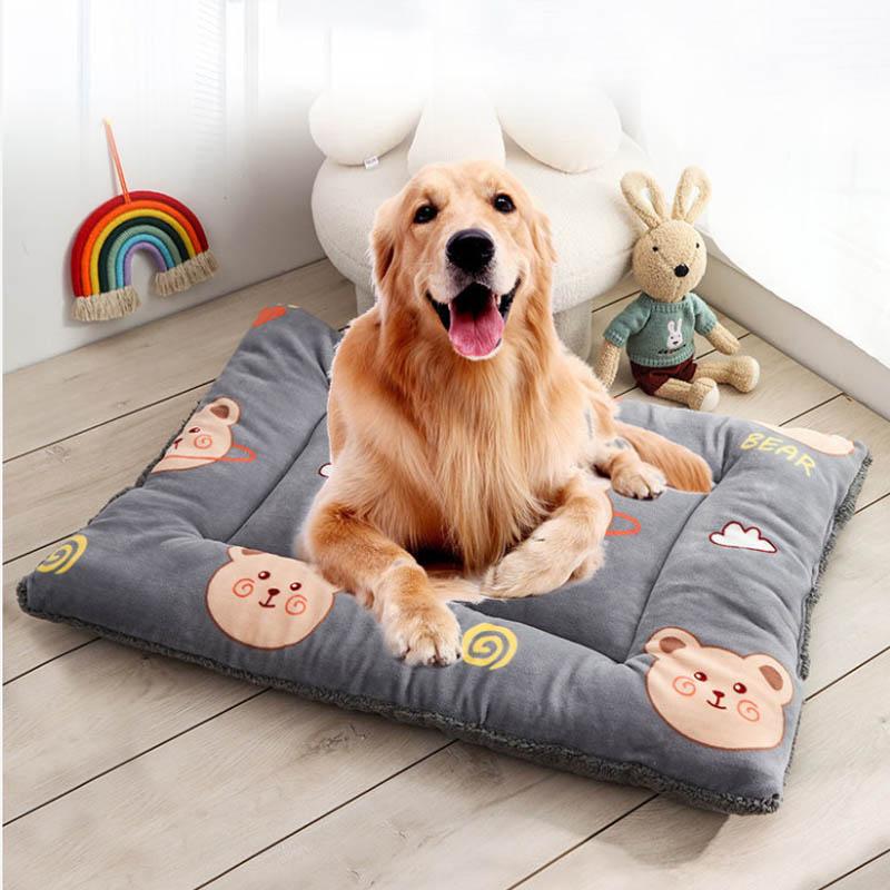 Dog Mat Cat Sleep Pad Autumn Winter Thick Pet Nest Winter Warm Hair Blanket Sleeping Pad