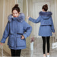 Women's Mid-length Down Padded Jacket Winter Loose Padded Padded Jacket
