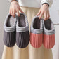 Winter Women's Non-slip Warm Home Cotton Slippers Lovers Plus Velvet Thick Cotton Slippers