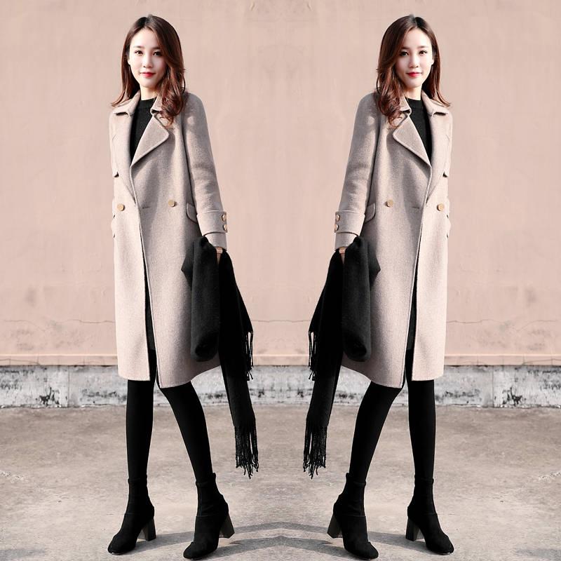 Woolen Coat Women Winter Clothes Women Winter Jacket Women Christmas Wear Plus Size Ladies Outwear