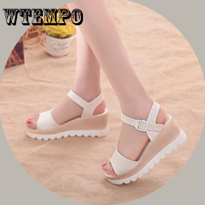 Summer Shoes Woman Platform Sandals Women Soft Leather Casual Open Toe Ladies Shoes Flats