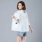 Women's Autumn Large Size Embroidered Short Coats Spring and Summer Solid Color Breathable Loose Sunscreen Coats