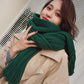 Female Wool Scarf Women Cashmere Scarves Long Shawl Wrap Blanket Warm Tippet