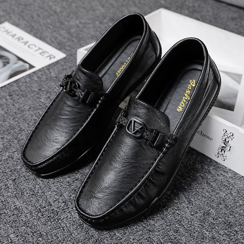 Spring and Autumn 2021 New England Men's Casual Shoes Set Foot Lazy Style Loafers