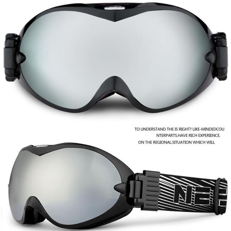 Ski Goggles Double Anti-fog Glasses for Men and Women Cocaine Myopia Glasses Adult Mountaineering Snow Protective Eyepiece Equipment