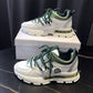 Fall Fashion Casual Daddy Shoes School Girl Sneakers Korean Version of All-match Color-blocking Running Shoes