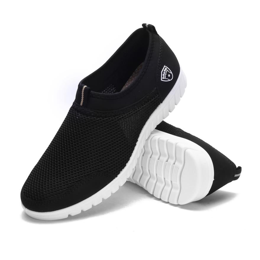 Summer Mesh Shoe Sneakers for Men Shoes Breathable Men's Casual Shoes Slip-On Male Shoes Loafers Casual Walking 38-48