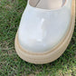 British Women's Summer Leather Shoes College Style Increased Platform Shoes Japanese Soft Girl Vintage Mary Jane Shoes