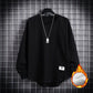 Autumn and Winter Cardigan Coat Loose Fleece Cardigan Sweater Male Student Hooded All-match Casual Wear Trend