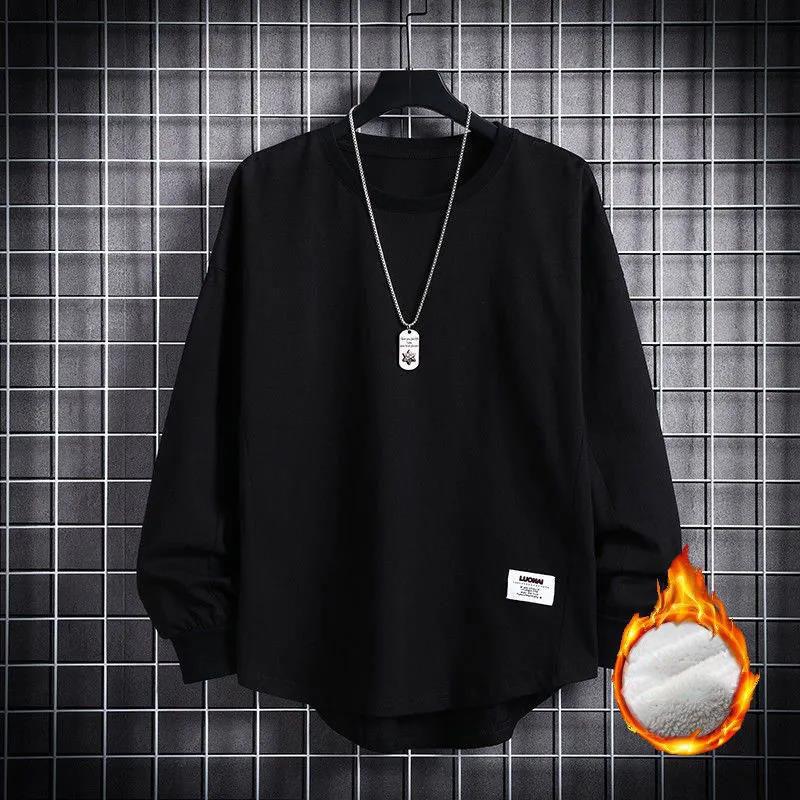 Autumn and Winter Cardigan Coat Loose Fleece Cardigan Sweater Male Student Hooded All-match Casual Wear Trend