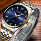 Luxury Fashion Mens Minimalist Watches Stainless Steel Watch Men Business Casual Quartz clock