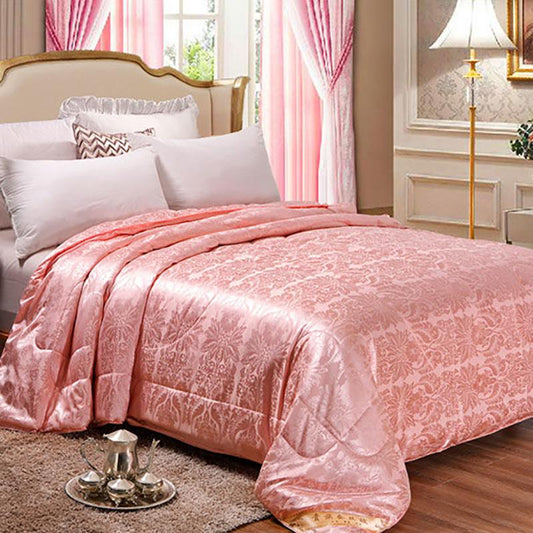 Silk Quilt 100% Mulberry Silk Cotton Quilt Winter Thickening Dormitory Single Warm Winter Quilt Core Double Air-conditioned Quilt