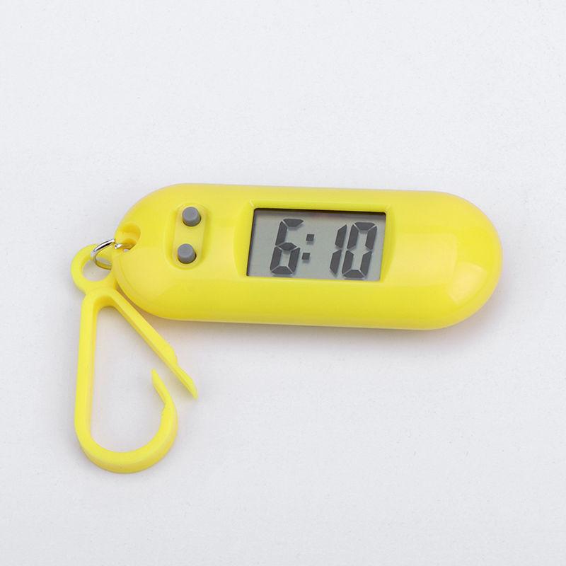 Luminous Student Exam Dedicated Silent Electronic Small Pocket Watch Compact Portable Keychain Electronic Watch