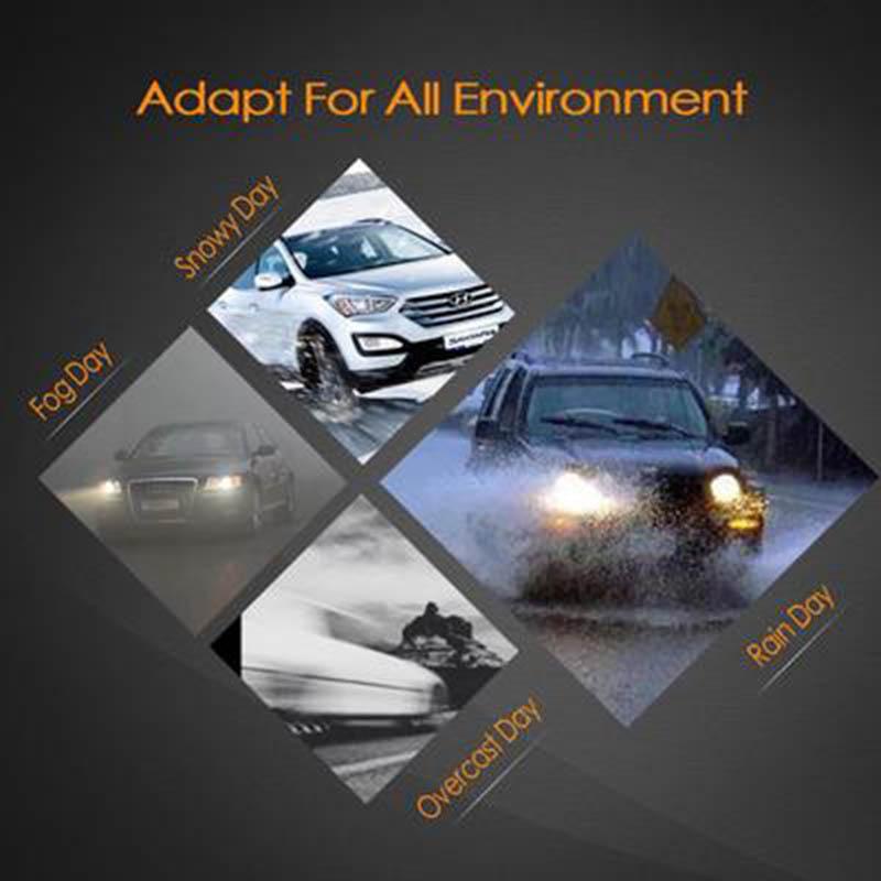 Car Led Headlights Super Bright H7 H1 H4 H8 H9 H11 Bulb Far and Near Light 9005 9006 9012 Free Modification White Strong Light Laser Car Light 12V