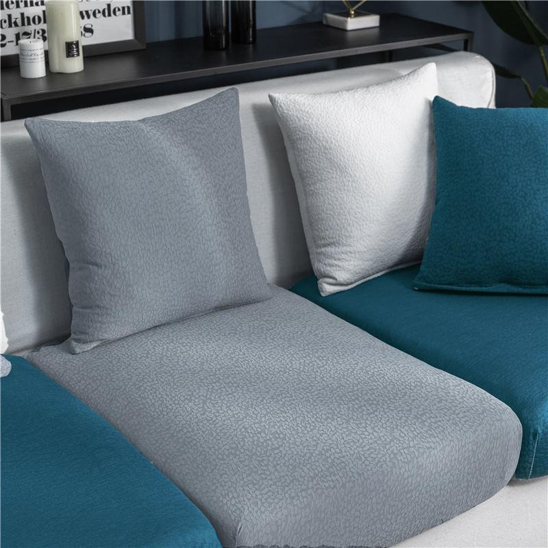 1/2/3/4 Seats Stretch Sofa Cushion Cover for Pet Kids Waterproof Furniture Protector  Spandex Washable Removable Slipcover