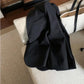 Women's Suit Jacket Korean Style Loose Spring  Autumn British Style Gray Short Suit Small Top