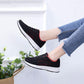 Ladies Sports Shoes Mesh Casual Shoes Flat Lightweight Running Shoes Canvas Non-slip Travel Single Shoes Women