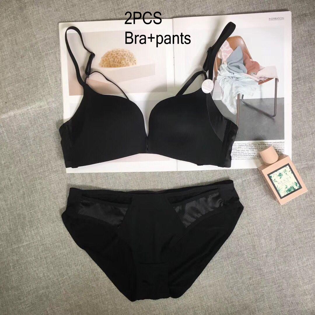 Intimates Set Women Sexy Bra Sets Embroidered Lace Thong Bra and Panty Set Sexy Lingerie Set