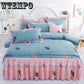 Home Supplies Kit Bedding Cotton Four-piece Winter Soft Solid Color Bed Dress Set