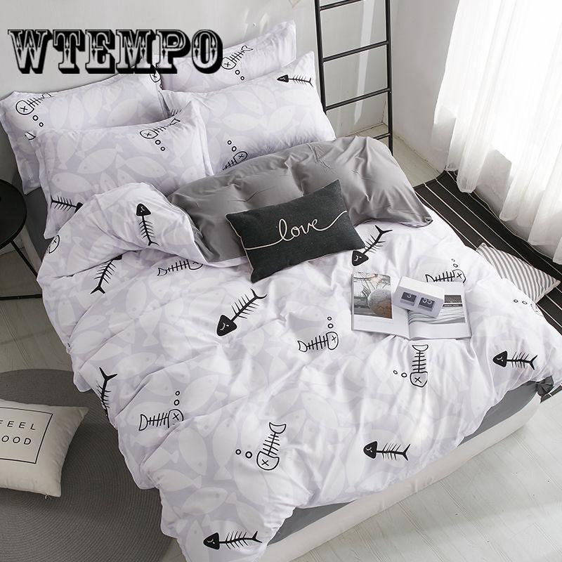 Comfortable Home Textile Four-piece Soft Warm Bedding Sets