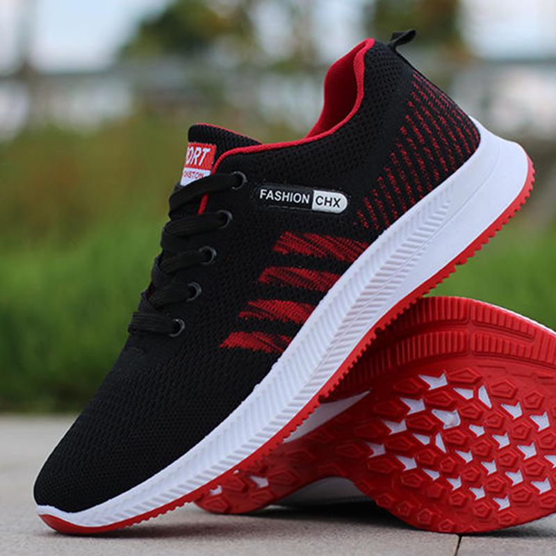 39-44 Men Mesh Sneakers Wear-resistant Outdoor Basketball Shoes Deodorant Lightweight Running Shoes Comfortable Deodorant Black Sport Shoeses
