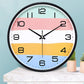Punch-free Nordic Wall Clock Living Room Clock Modern Minimalist Atmosphere Creative Fashion Ultra-quiet Bedroom Clock Home