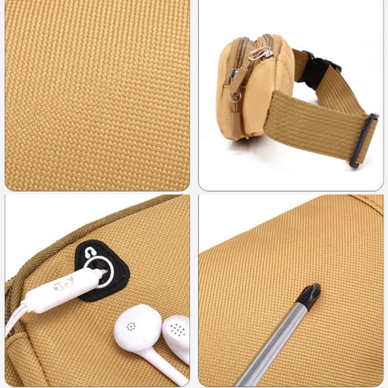 Men's Waist Bag Belt-type Purse Running Sports Multi-functional Women's Small Lightweight Large-capacity Shoulder Bag