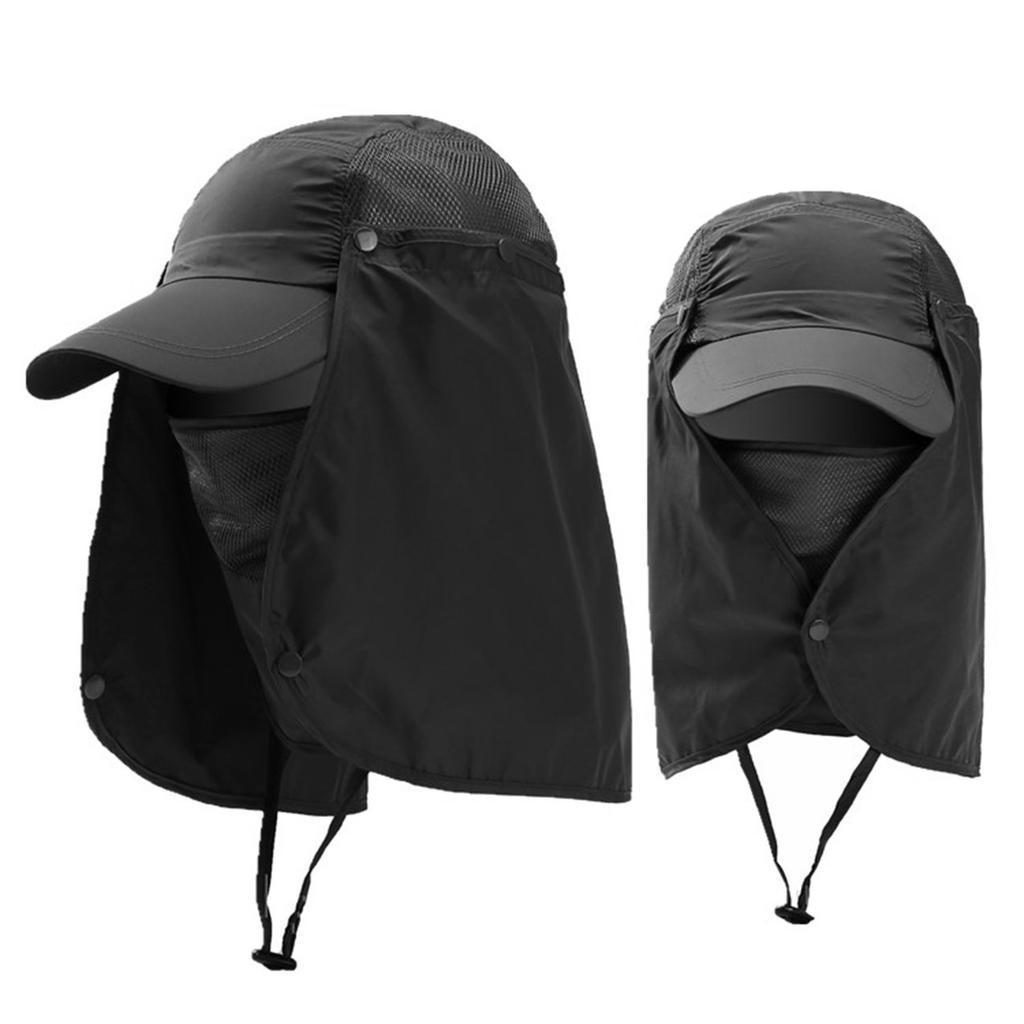 Quick Dry Unisex Outdoor Sport Fishing Hiking Face Neck Cover Sun Cap Sunshade